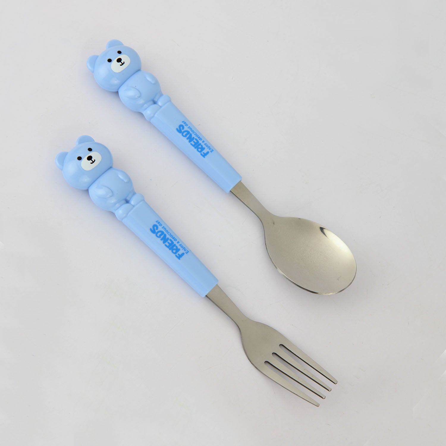 TADDY DESIGN FORK & SPOON - BLUE