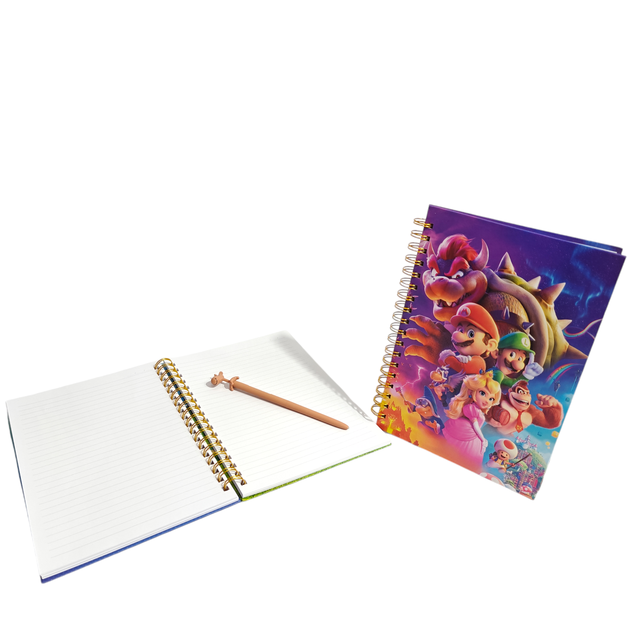 MARIO BROS PRINTED DIARIES