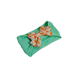 Flower Printed Bow Applique Headband