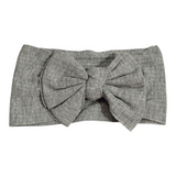 Solid Color Bow Detailed Headband