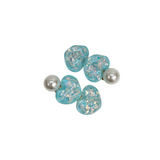 HEART SHAPE PEARL APPLIQUE HAIR PINS