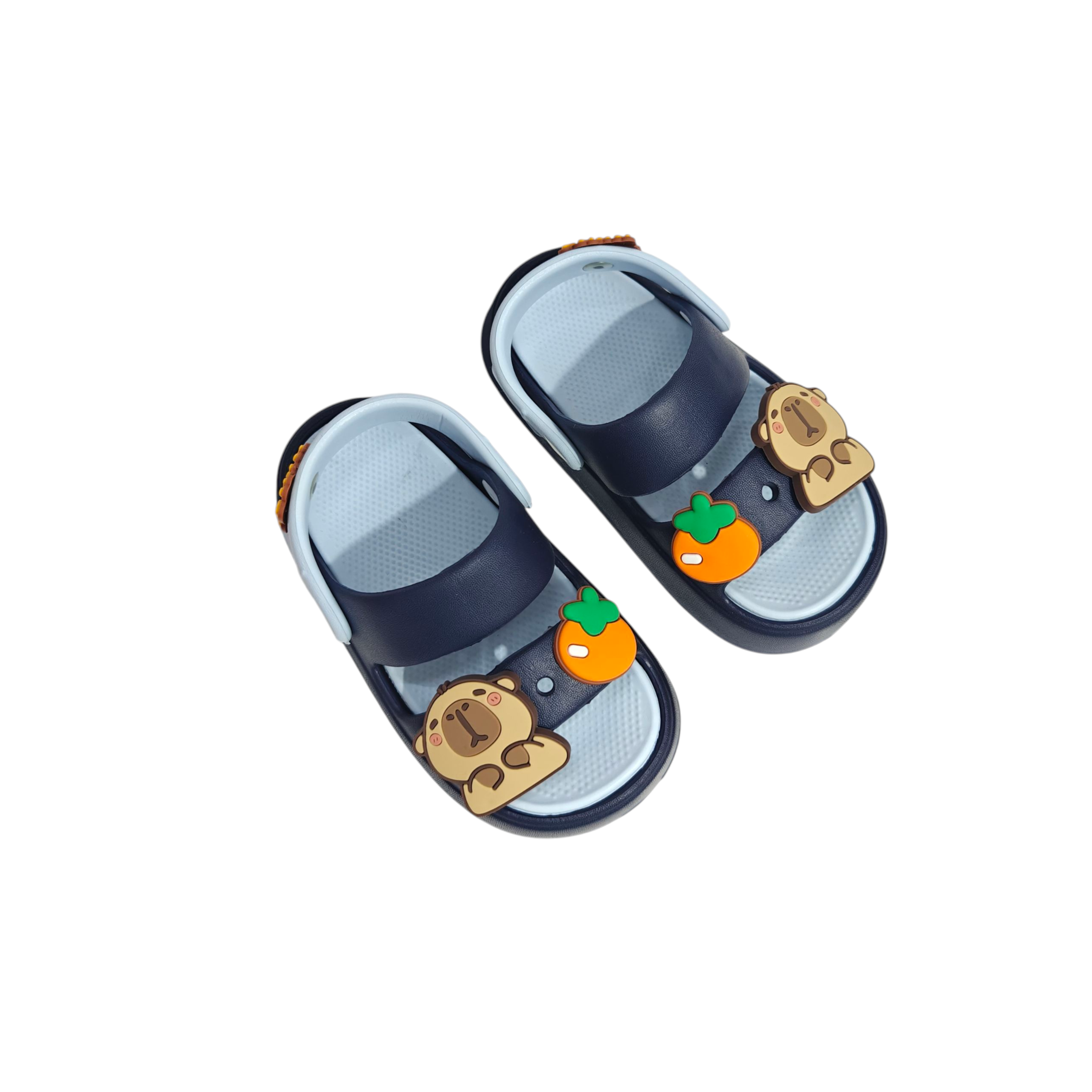 CAPY BARA SANDAL STYLE CLOGS - NAVY