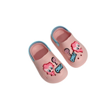 LITTLE PONY AAPLIQUE CLOGS - LIGHT PINK