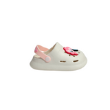 LITTLE PONY AAPLIQUE CLOGS - WHITE
