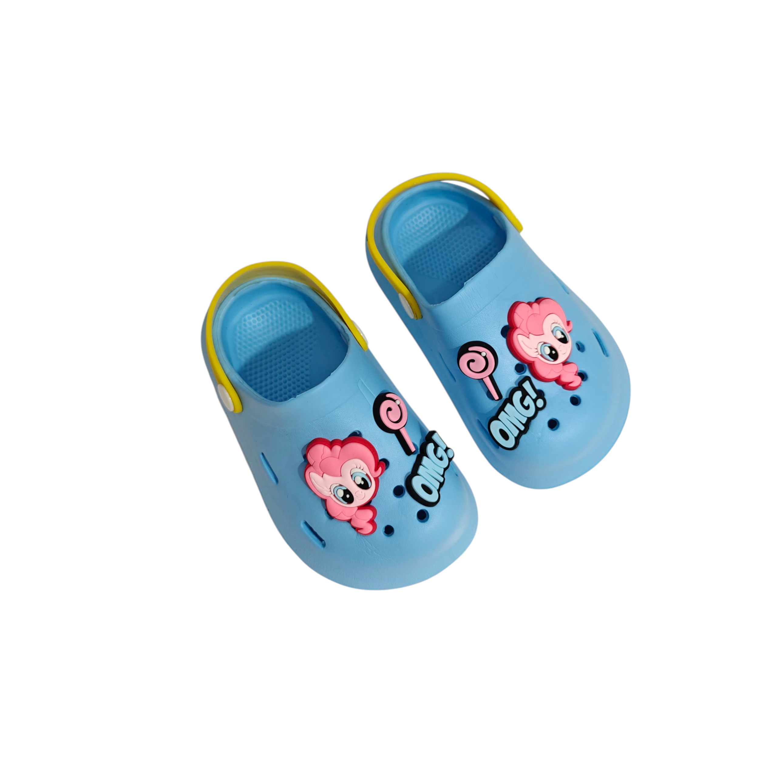 LITTLE PONY AAPLIQUE CLOGS - BLUE
