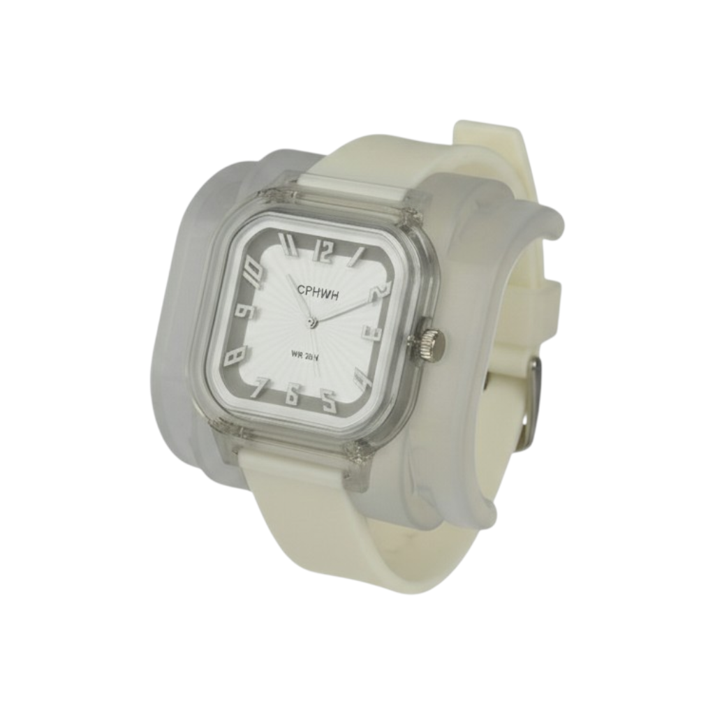 CRYSTAL ANALOG WATCH - (30M WATER RESISTANT)