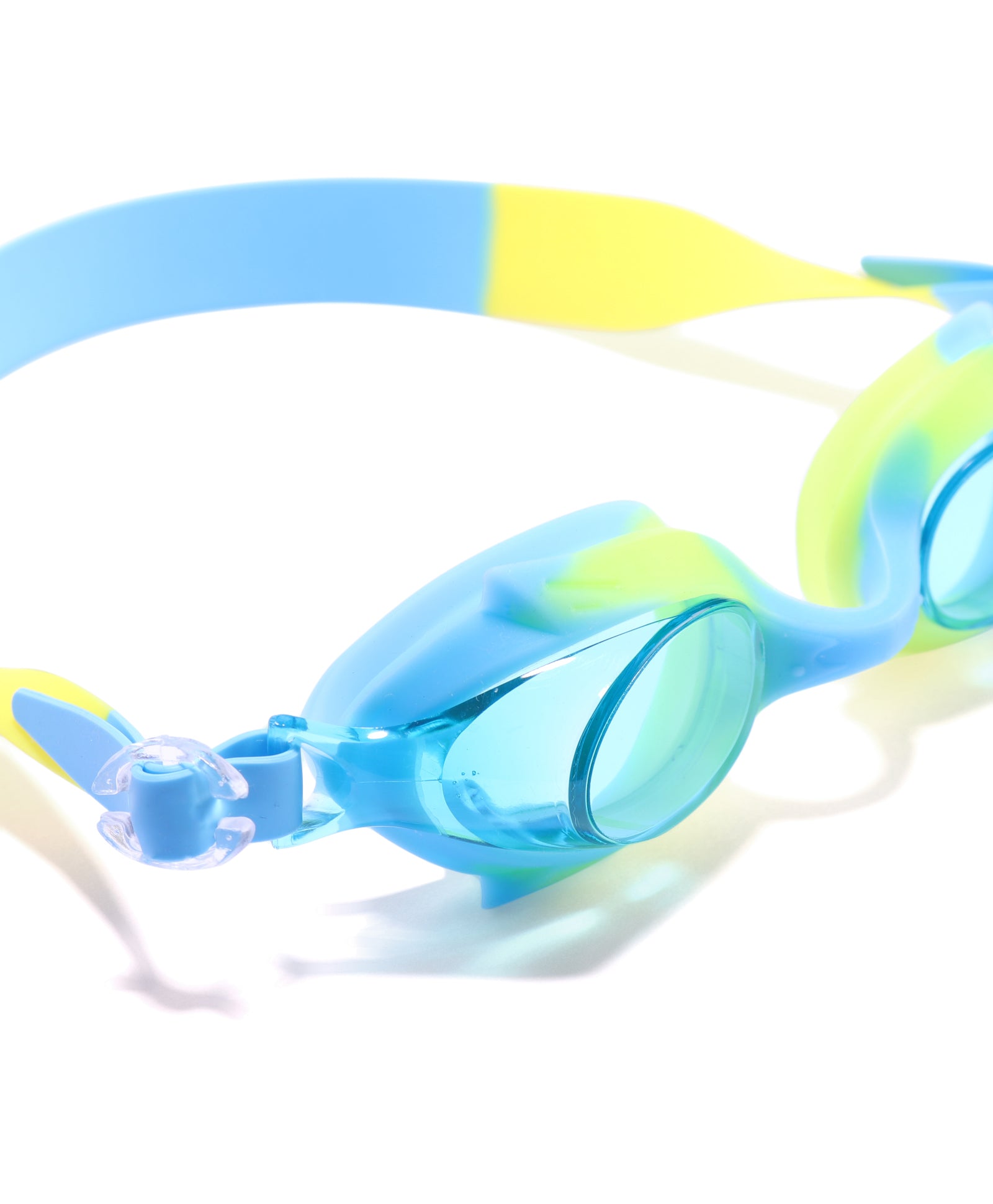 DUAL SHADED SWIMMING GOGGLES - BLUE & YELLOW