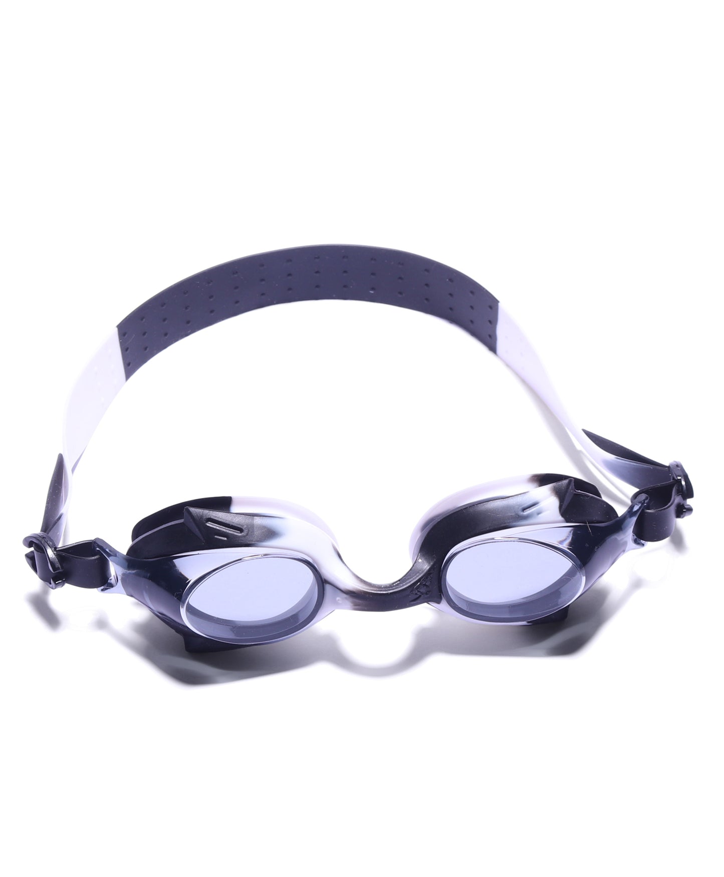 DUAL SHADED SWIMMING GOGGLES - WHITE & BLACK