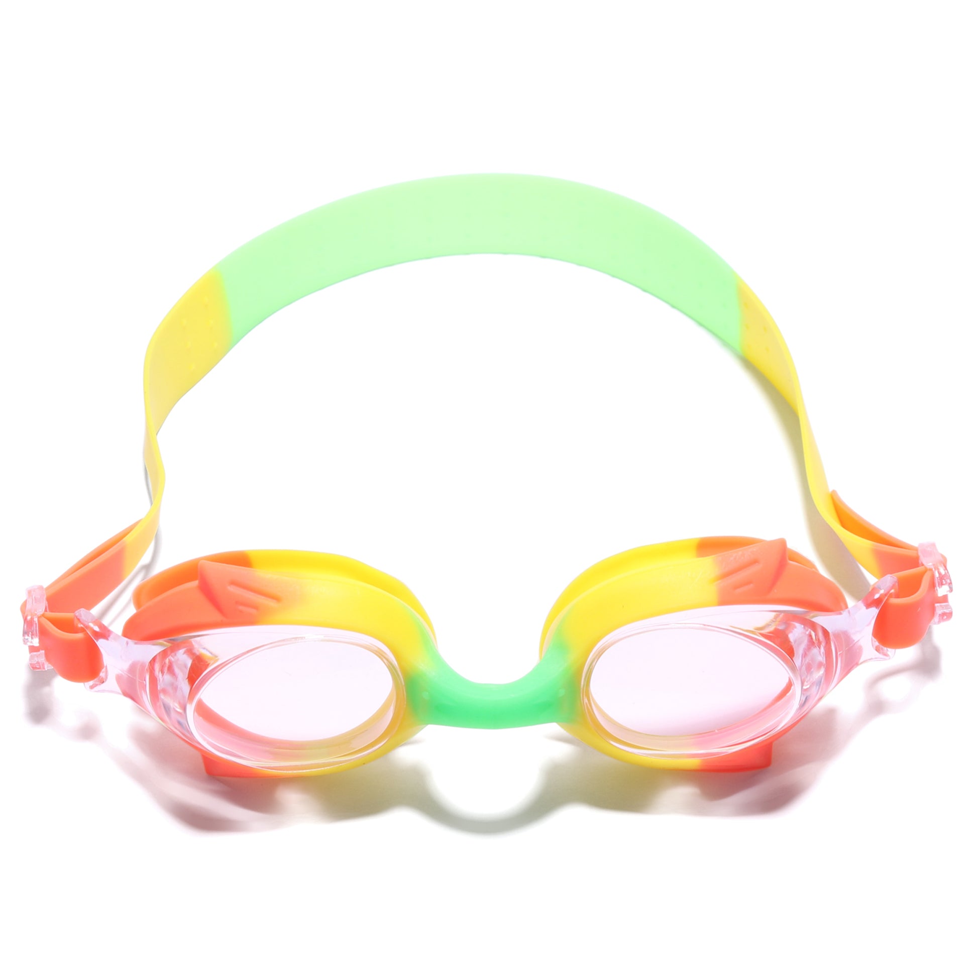 DUAL SHADED SWIMMING GOGGLES - ORANGE & YELLOW