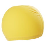ATRONAUT PRINT SUPER SOFT PU SWIMMING CAP - YELLOW