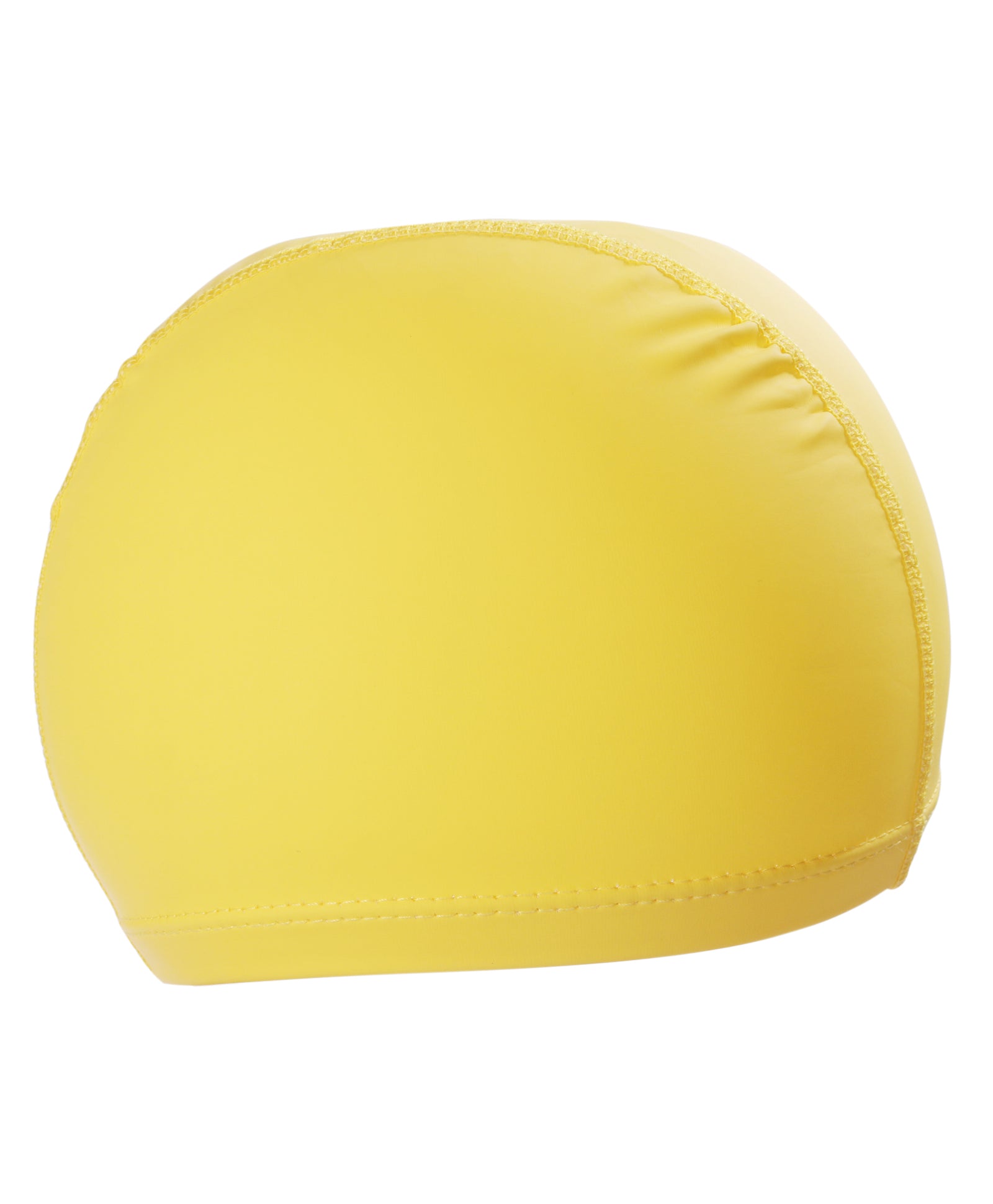 ATRONAUT PRINT SUPER SOFT PU SWIMMING CAP - YELLOW