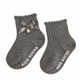 PACK OF 3 KNOT & BOW DETAILED ANKLE LENGTH SOCKS - MULTICOLOR