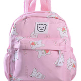 RABBIT PRINT BACKPACK - PINK