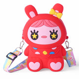 DOLL SLING SILICON BAG - RED