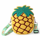 PINEAPPLE SILICON SLING BAG LARGE - YELLOW
