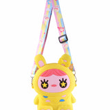 DOLL SILICON SLING BAG - YELLOW