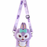BUNNY RABBIT SILICON SLING BAG - PURPLE
