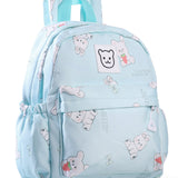 RABBIT PRINT BACKPACK - SEA GREEN
