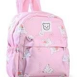RABBIT PRINT BACKPACK - PINK