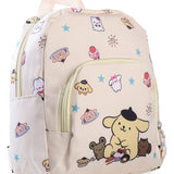 POMPOMPURIN PRINT BACKPACK - BEIGE