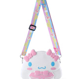 CINNAMOROLL SILICON SLING BAG - WHITE & PINK