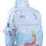 GRAVITY KNIFE PRINT BACKPACK - LIGHT BLUE