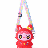 DOLL SLING SILICON BAG - RED