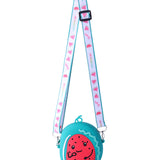 WATERMELON SILICON SLING BAG - RED & GREEN