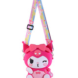 KUROMI SILICON SLING BAG -DARK PINK