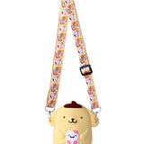 POMPOMPURIN SILICON SLING BAG - YELLOW