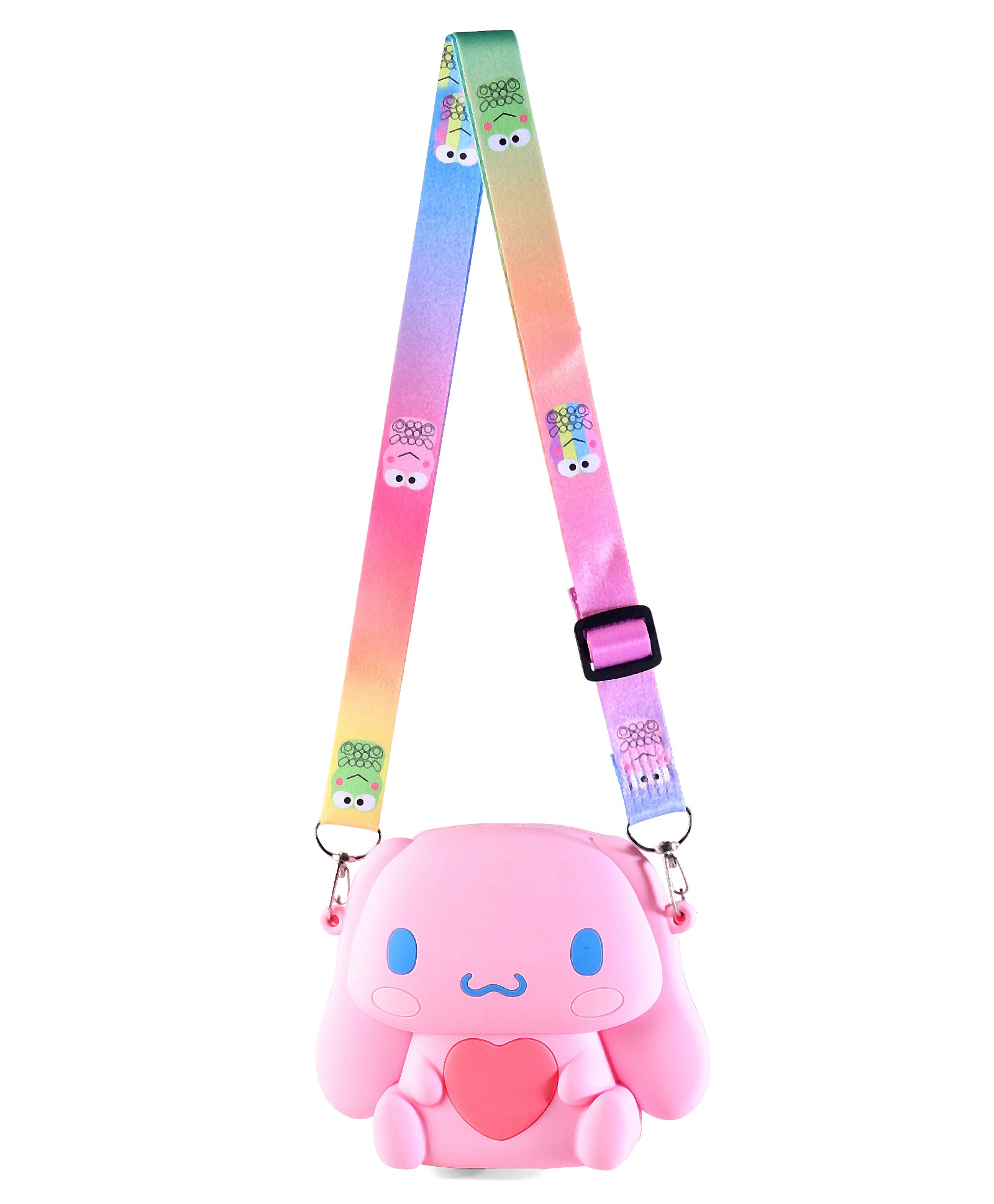 CINNAMOROLL SILICON SLING BAG - PINK & RED