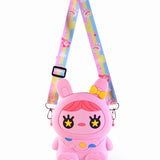 DOLL SILICON SLING BAG - LIGHT PINK