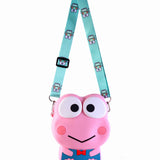 FROG SILICON SLING BAG - PINK