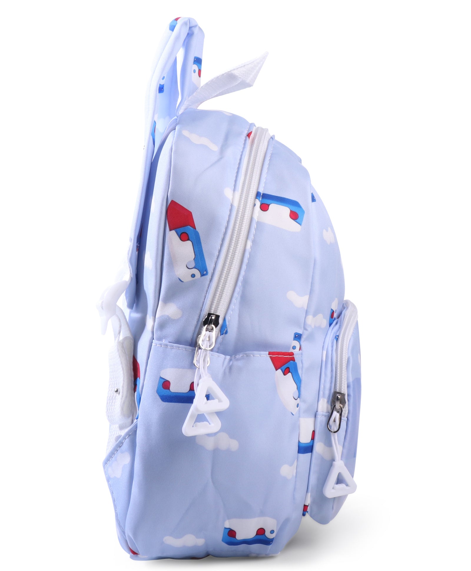 GRAVITY KNIFE PRINT BACKPACK - DARK BLUE