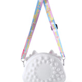 CINNAMOROLL SILICON SLING BAG - WHITE & PINK