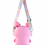 DOLL SILICON SLING BAG - LIGHT PINK