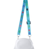 CINNAMOROLL FACE SILICON SLING BAG - WHITE