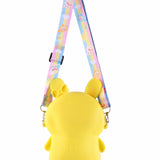 DOLL SILICON SLING BAG - YELLOW