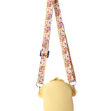 POMPOMPURIN SILICON SLING BAG - YELLOW