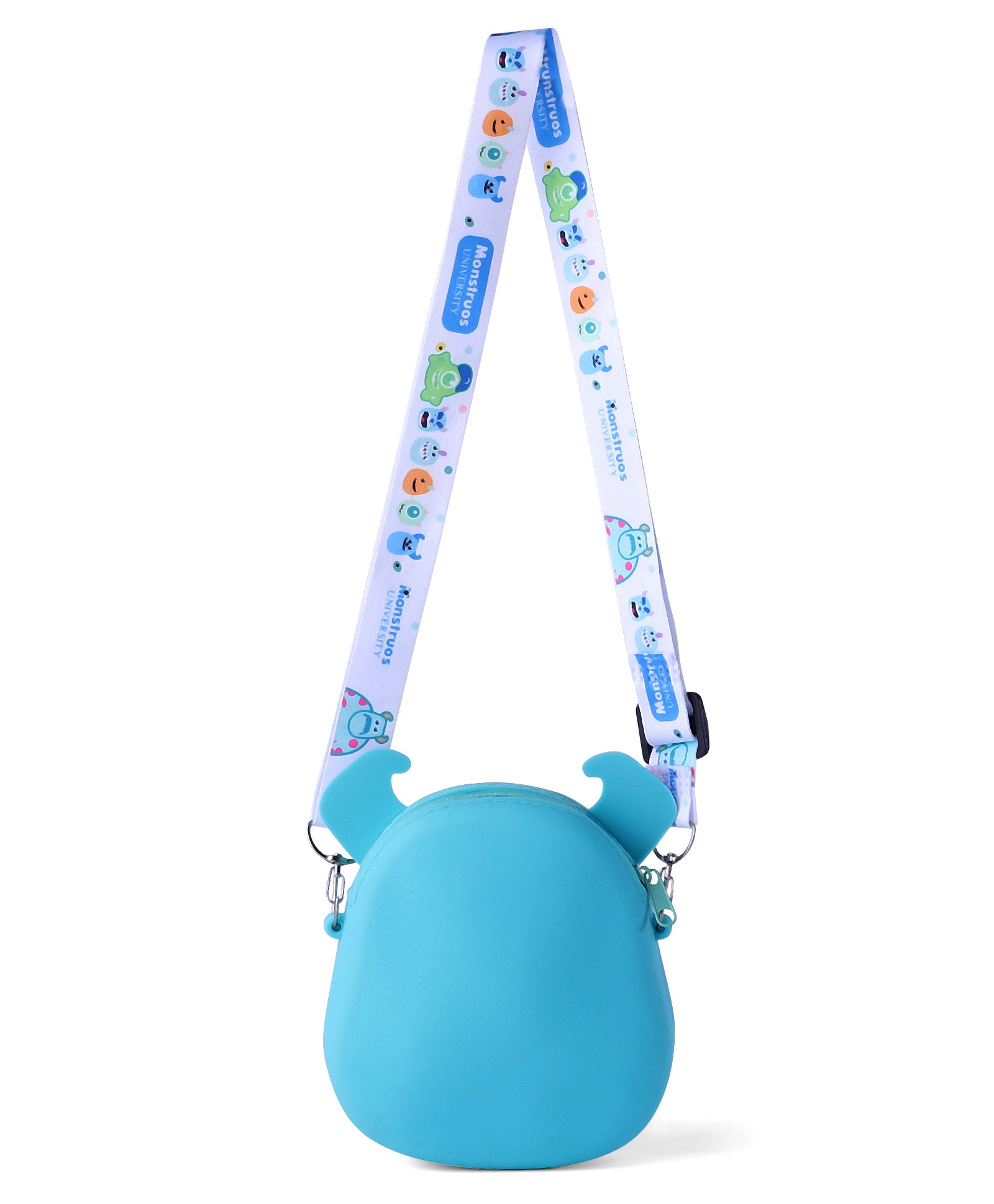 LITTLE MONSTER SILICON SLING BAG - BLUE