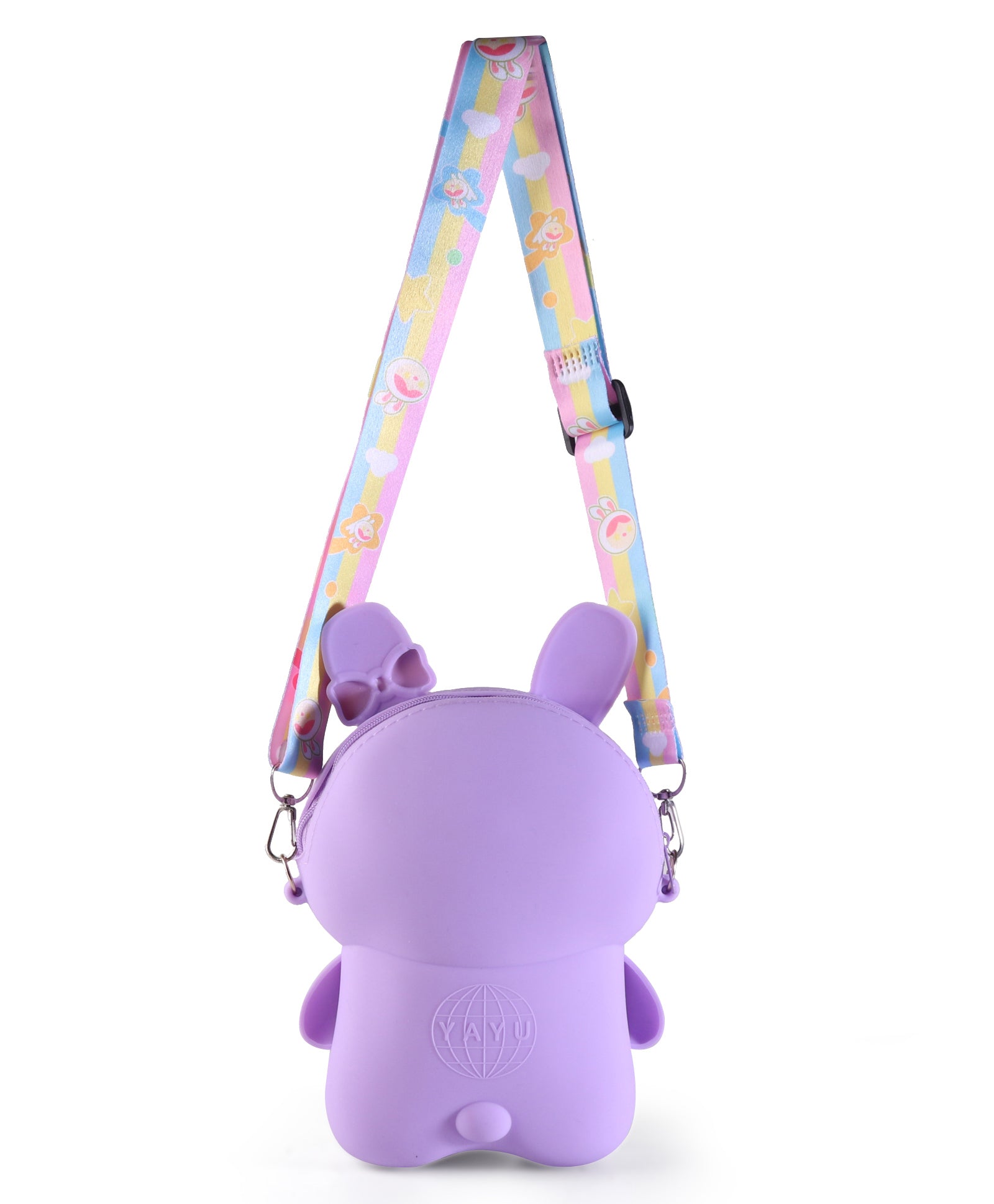 DOLL SILICON SLING BAG - PURPLE