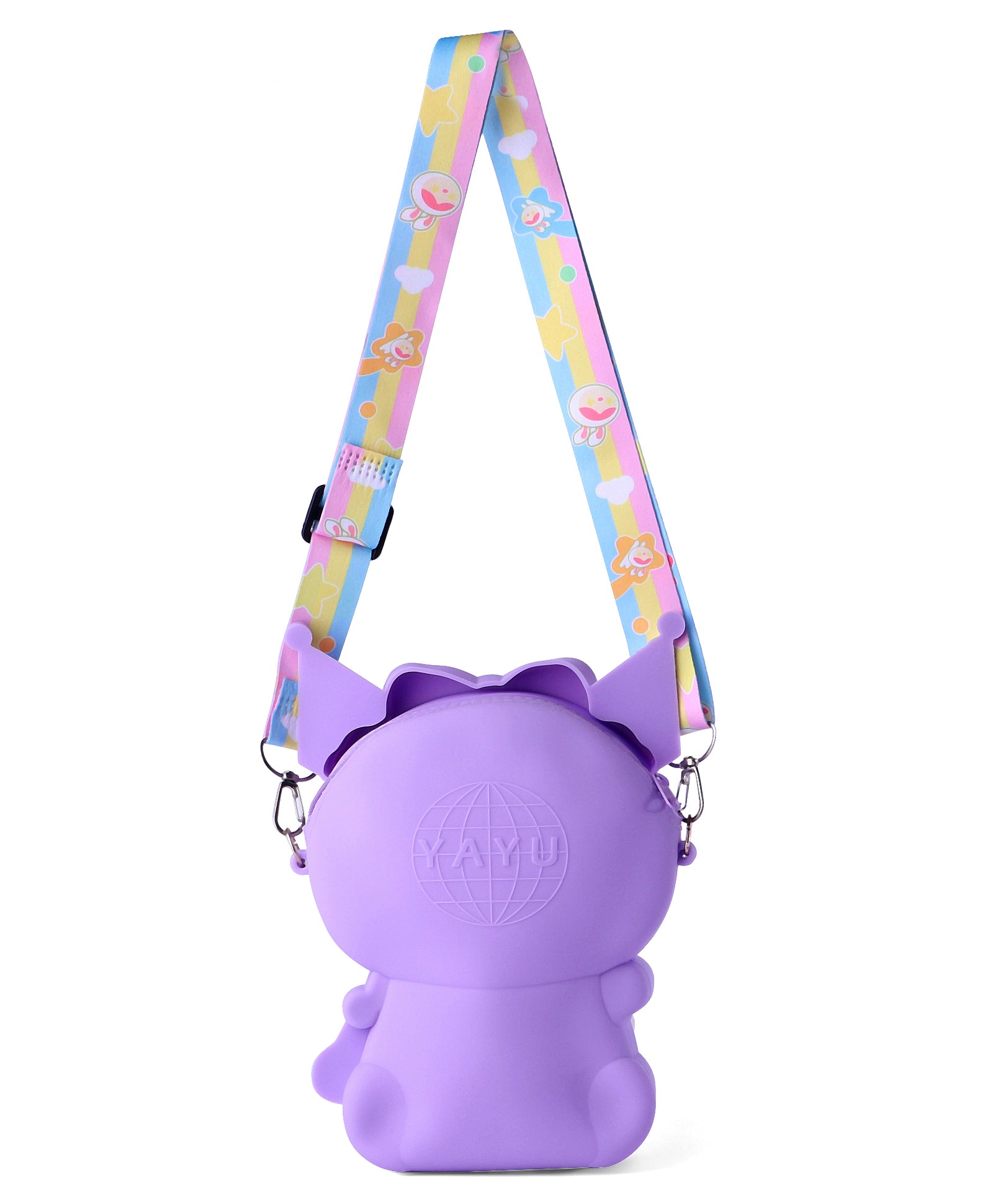 KUROMI SILICON SLING BAG - PURPLE