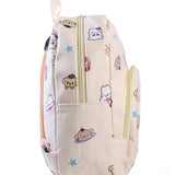 POMPOMPURIN PRINT BACKPACK - BEIGE