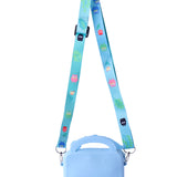 CARTOON DESIGN SILICON SLING BAG - BLUE