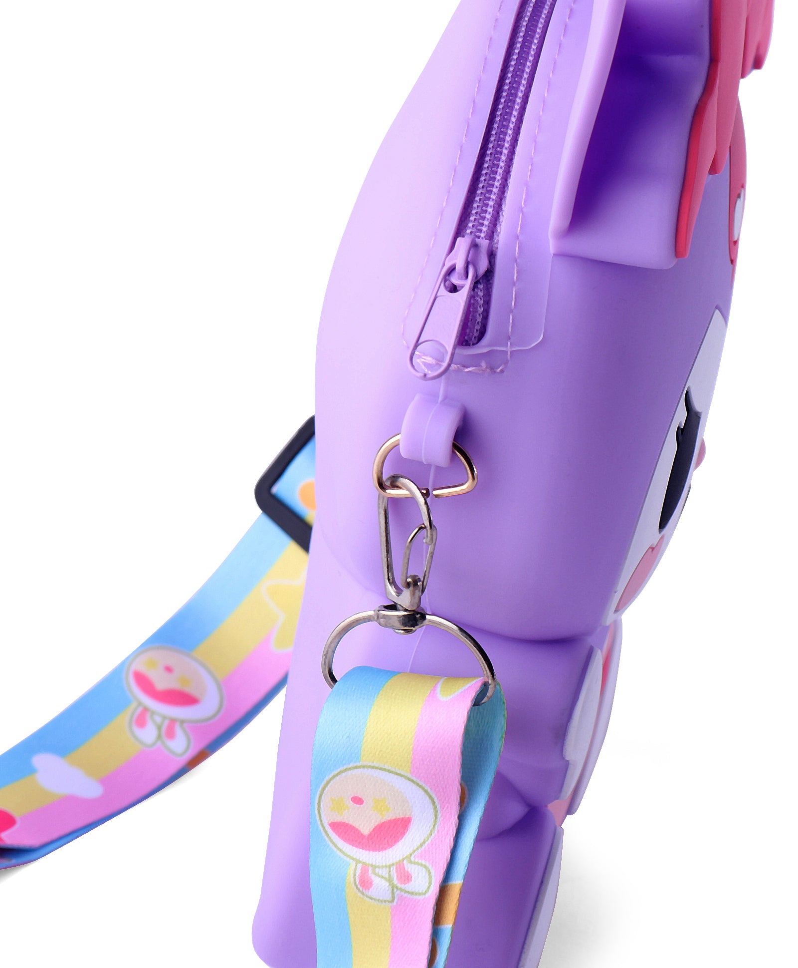 KUROMI SILICON SLING BAG - PURPLE