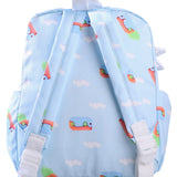 GRAVITY KNIFE PRINT BACKPACK - LIGHT BLUE