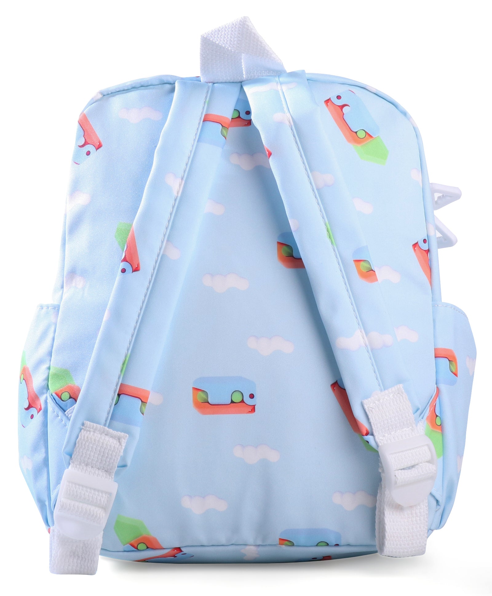 GRAVITY KNIFE PRINT BACKPACK - LIGHT BLUE