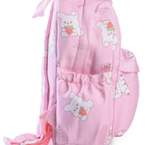 RABBIT PRINT BACKPACK - PINK
