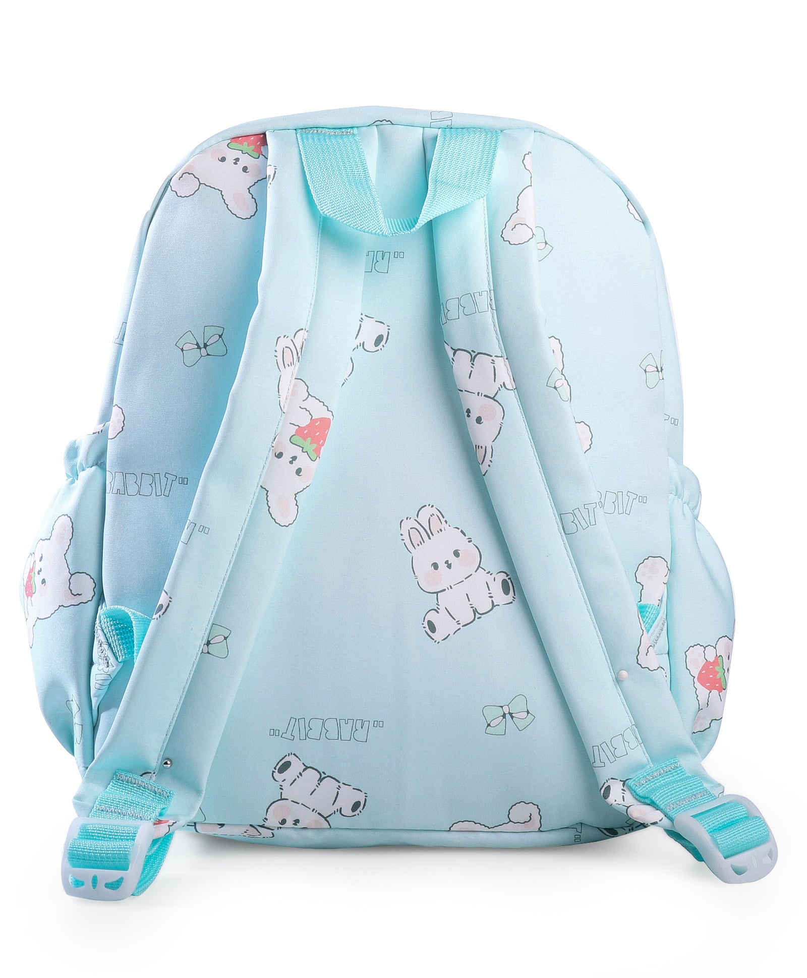 RABBIT PRINT BACKPACK - SEA GREEN