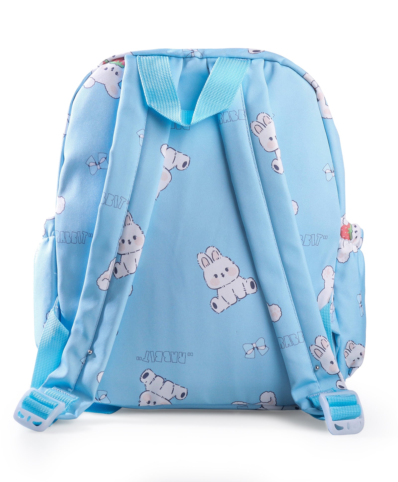 RABBIT PRINT BACKPACK - BLUE